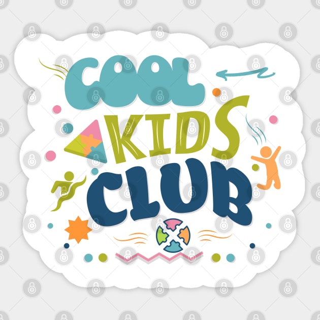 Cool Kids Club Sticker by Oaktree Studios